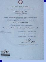 Certificado ENAC